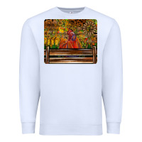 White Farm Life Rooster Premium Sweatshirt - CowhideDigitalArt
