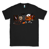 Black Halloween Nurse Classic Tee - RanaPortraitStore