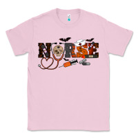 Bubblegum Pink Halloween Nurse Classic Tee - RanaPortraitStore