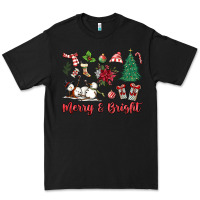 Black merry bright Premium Tee - MaliasSmallBusiness
