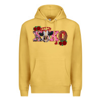 Antique Gold xoxo calf Premium Hoodie - RanaPortraitStore