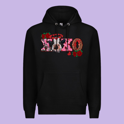 Xoxo Calf Premium Hoodie Designed By Ranaportraitstore