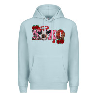 Blue Mist xoxo calf Premium Hoodie - RanaPortraitStore