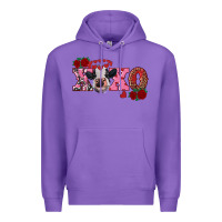 Purple xoxo calf Premium Hoodie - RanaPortraitStore