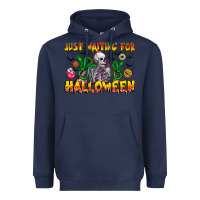 Navy Just Mating For halloween Heavyweight Hoodie - CowhideDigitalArt