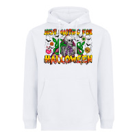 White Just Mating For halloween Heavyweight Hoodie - CowhideDigitalArt