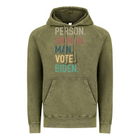 Vintage Olive Person Woman Man Vote Biden Vintage Hoodie - Bettercallsaul