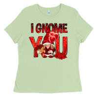 Matcha i gnome you with roses Ladies Tee - NancyCooperArtShop