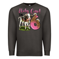 Smoke holy cow i'm 6 years old Premium Sweatshirt - LillyAllenDesigns