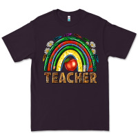 Plum rainbow teacher Premium Tee - NancyCooperArtShop