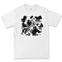 White cowhide 5 Premium Tee - RanaPortraitStore