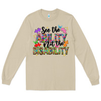 See The Ability Not The Disability Nca Long Sleeve Tee | Teevron