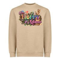 One Hoppy Mama Easter Day Heavyweight Sweatshirt | Teevron
