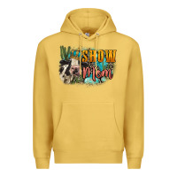 Antique Gold Show mom cow Mother's Day Premium Hoodie - FaDigitalArtStudio