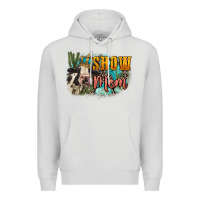 Dove Grey Show mom cow Mother's Day Premium Hoodie - FaDigitalArtStudio