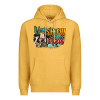 Mustard Show mom cow Mother's Day Premium Hoodie - FaDigitalArtStudio