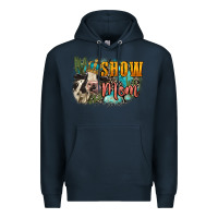 Navy Show mom cow Mother's Day Premium Hoodie - FaDigitalArtStudio