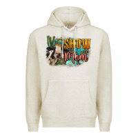 Oatmeal Heather Show mom cow Mother's Day Premium Hoodie - FaDigitalArtStudio