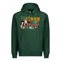 Sports Green Show mom cow Mother's Day Premium Hoodie - FaDigitalArtStudio