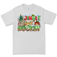 Dove Grey jingle bell rockin' Premium Tee - MaliasSmallBusiness