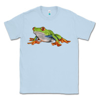 Dusty Blue red eyed tree frog Classic Tee - LillyAllenDesigns
