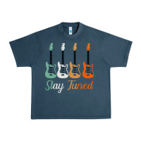 Midnight Navy Bass Guitar Vintage Funny Bass Player Bassist Urban Heavy Tee - Bettercallsaul