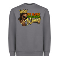 Storm Black king Heavyweight Sweatshirt - HowdyJamesFarm
