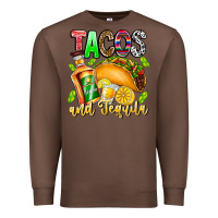 Chestnut Tacos And Tequila Premium Sweatshirt - CowhideDigitalArt