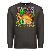 Smoke Tacos And Tequila Premium Sweatshirt - CowhideDigitalArt