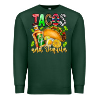 Sports Green Tacos And Tequila Premium Sweatshirt - CowhideDigitalArt