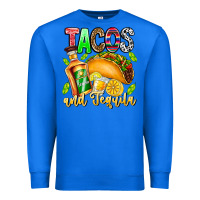 True Royal Tacos And Tequila Premium Sweatshirt - CowhideDigitalArt