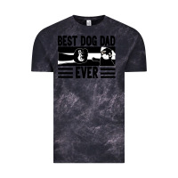 Cloud Black Best dog dad ever Vintage Tee - Bettercallsaul