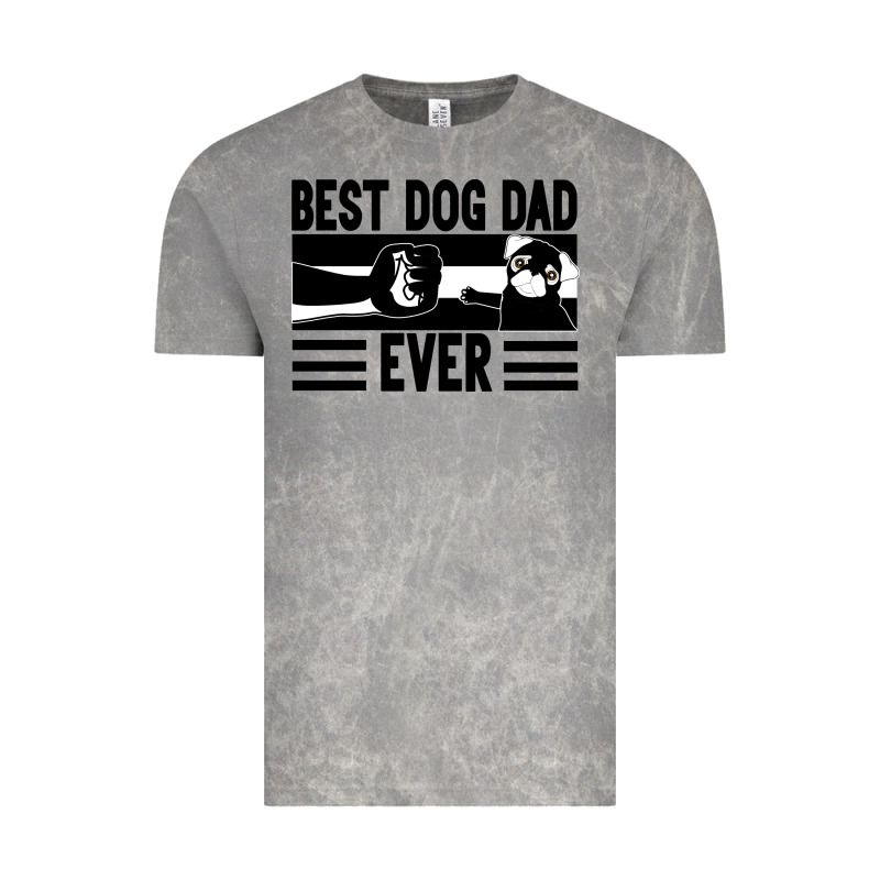 Best Dog Dad Ever Vintage Tee by Bettercallsaul | Teevron