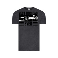 Vintage Black Best dog dad ever Vintage Tee - Bettercallsaul