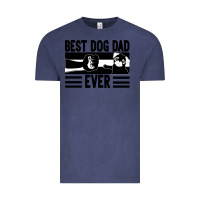 Vintage Denim Best dog dad ever Vintage Tee - Bettercallsaul