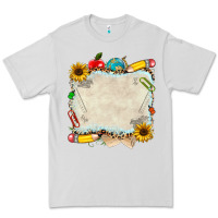 Dove Grey school your text here Premium Tee - NancyCooperArtShop