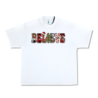 White believe Urban Heavy Tee - JahusDesignShop