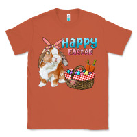 Copper Happy Easter Bunny And Egg Basket Classic Tee - RanaPortraitStore