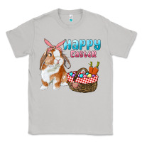 Moon Dust Happy Easter Bunny And Egg Basket Classic Tee - RanaPortraitStore