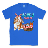 True Royal Happy Easter Bunny And Egg Basket Classic Tee - RanaPortraitStore