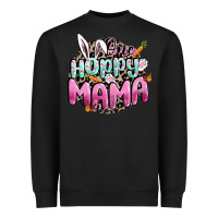 Black One hoppy mama Easter Day Heavyweight Sweatshirt - CowGirlArtShop