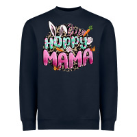 Navy One hoppy mama Easter Day Heavyweight Sweatshirt - CowGirlArtShop