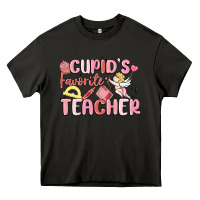 Asphalt cupid's favorite teacher Heavy Core Tee - MaliasSmallBusiness