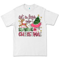 White get in loser we're slaying christmas Premium Tee - MaliasSmallBusiness