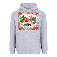 Heather Grey Joly Nurse Heavyweight Hoodie - CowhideDigitalArt