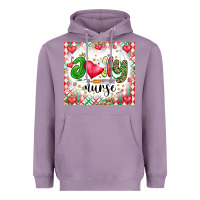 Lavender Joly Nurse Heavyweight Hoodie - CowhideDigitalArt