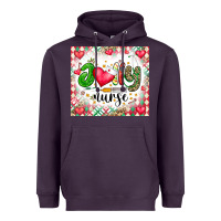 Plum Joly Nurse Heavyweight Hoodie - CowhideDigitalArt