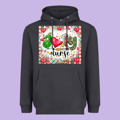 Joly Nurse Heavyweight Hoodie Designed By Cowhidedigitalart