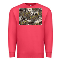 Cardinal Longhorn Pattern Premium Sweatshirt - CowhideDigitalArt