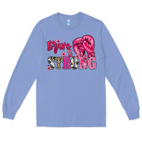 Colony Blue brave and strong Long Sleeve Tee - NancyCooperArtShop